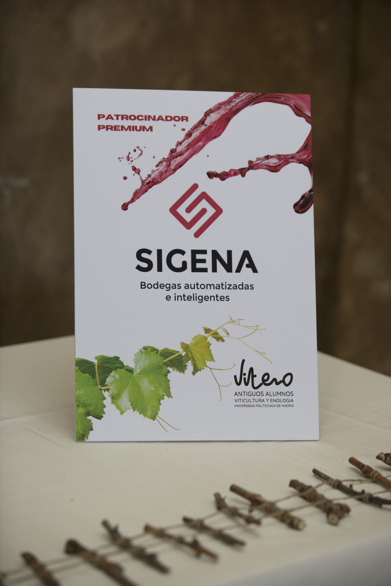 SIGENA como patrocinador de jornadas y ponencias del sector vitivinícola