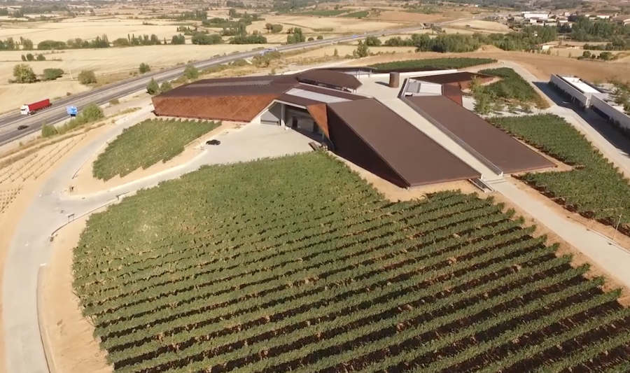Interior de Bodegas Portia